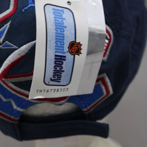 Vancouver Canucks Hat (VTG) - Block Script Back Big Logo - Adult Gripback - Picture 7 of 13